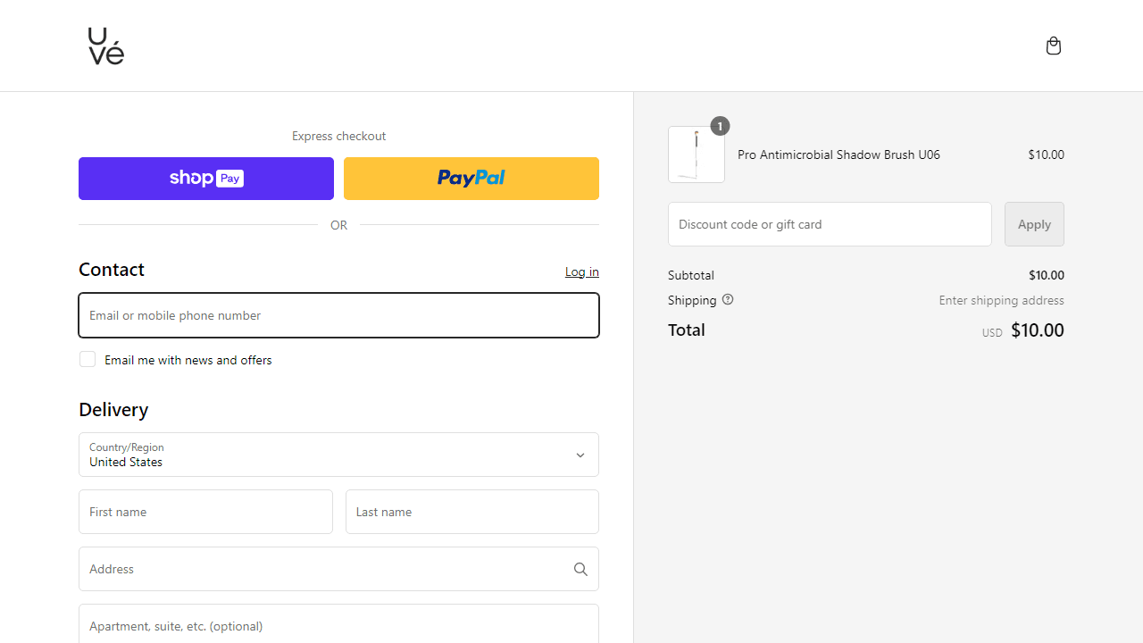 How to apply UVe Beauty coupon code